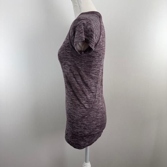 Lululemon swiftly tech short sleeve purple top - Picture 3 of 7